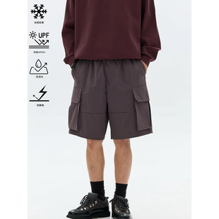 BCALM【限时折扣工装短裤】户外防晒防泼水防静电透气休闲五分裤