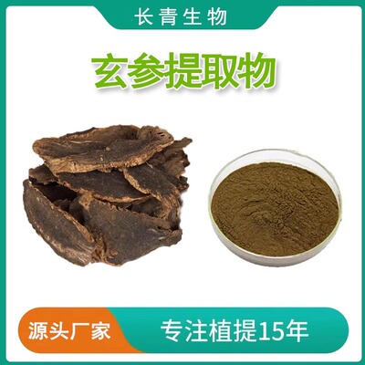 玄参提取物 20:1 比例萃取元参/黑参提取物 植物浓缩精华粉末速发