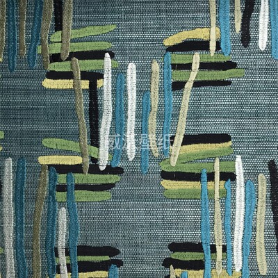 比利时ARTE 剑麻几何刺绣壁画墙纸54520 54521 54522 54523 54524