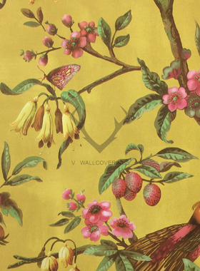 BN花鸟墙纸220440 220441 220442 220443 220444 220445 220446