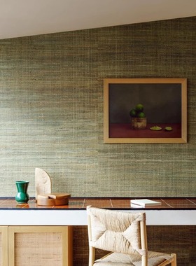 比利时进口ARTE MELAKY 拉菲草编织墙纸40745 40746 40747 40748