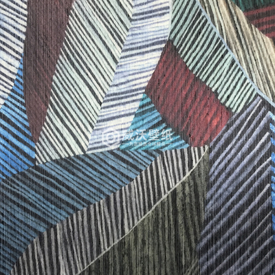 比利时ARTE 现代几何背景纱线墙纸73100 73101 73102 73103 73104