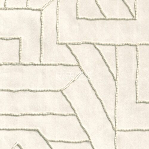 ARTE 比利时进口LE COUTURIER几何刺绣墙纸壁纸58500 58501 58502