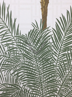瑞典Borastapeter 东南亚棕榈树背景墙纸壁纸3060 3061 3062 3063