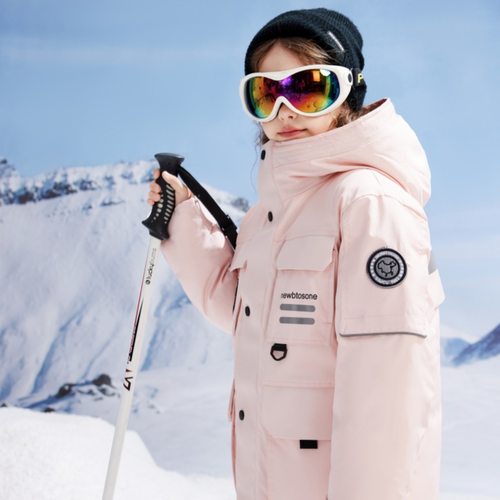 东北哈尔滨漠河旅游儿童加厚羽绒服中长款男女童冬中大童保暖外套