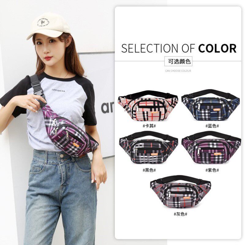 腰包女士干活工地女士腰包新款下地干活手机包洋气大容量摆摊生意