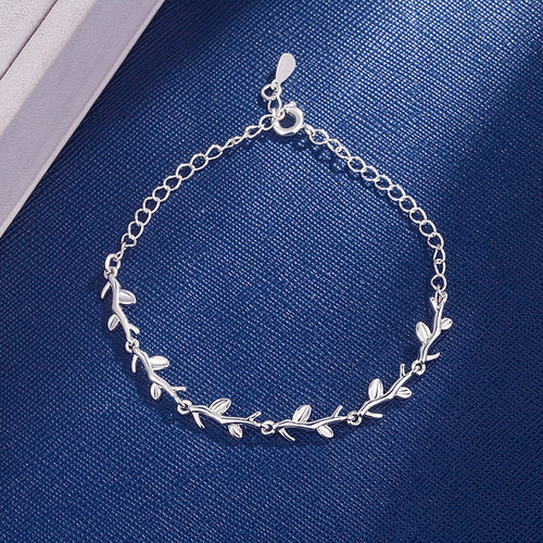 DAIWUJAN 925 Sterling Silver Moonlight Forest Bracelets Lea