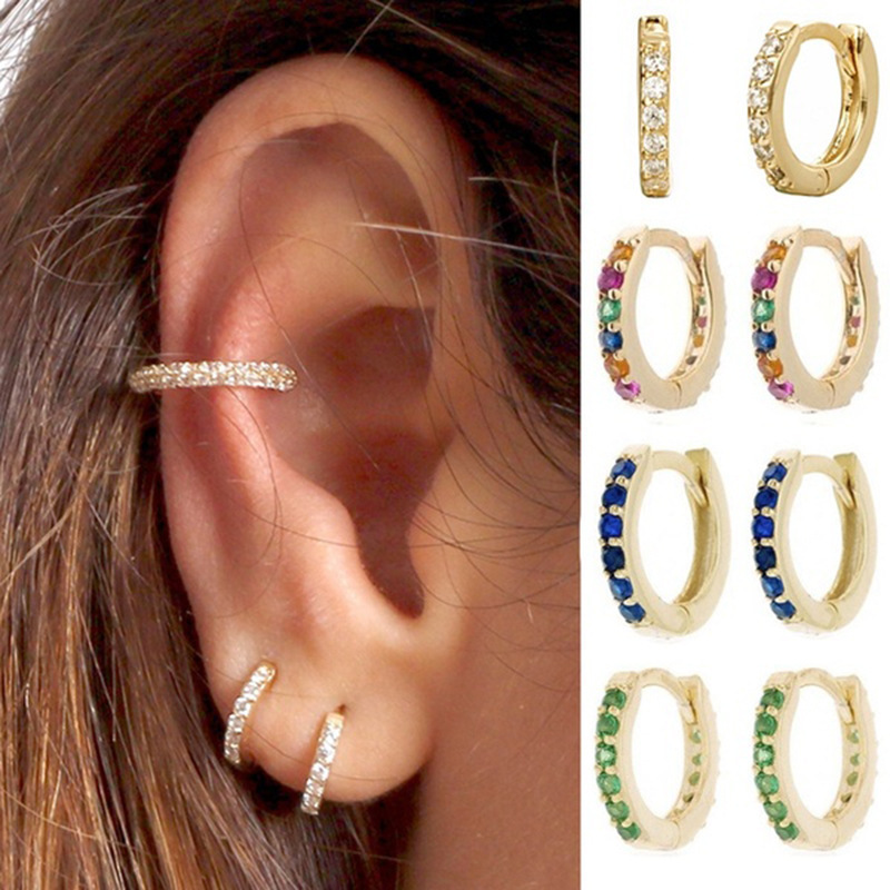 Sterling Silver Earrings For Women/Men Small Hoop Earrings