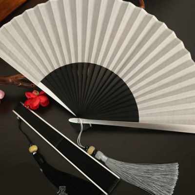 扇子防身武器折扇钛合金扇子金属骨架扇子钢骨铝合金随身铁扇古风