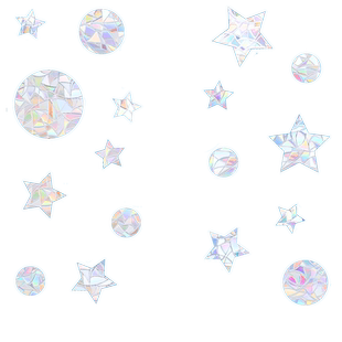 阳光捕手贴纸suncatcher彩虹棱镜窗贴雪花朵蝴蝶静电防撞玻璃贴纸