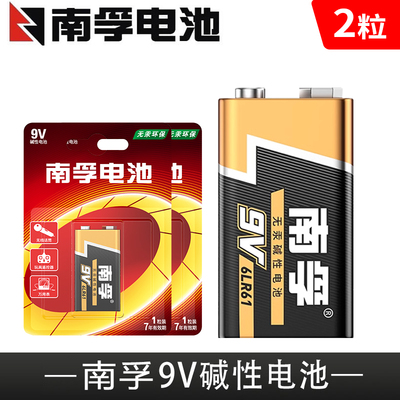 南孚9V碱性电池万用表用