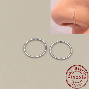 925 silver nose ring lip ring piercing jewelry for women