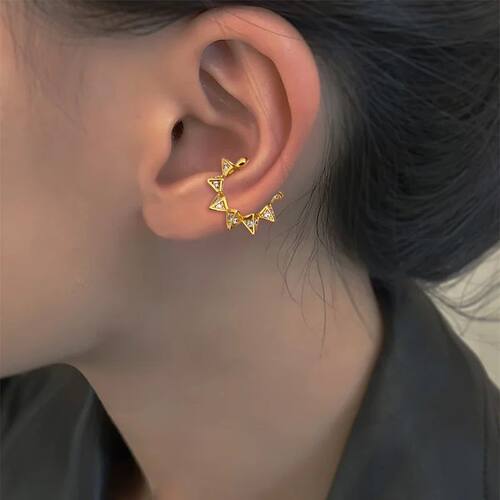1Pcs Fashion Punk Hiphop Ear Cuff Earrings Non-Piercing