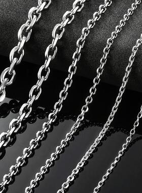 High Quality Stainless Steel Chain Necklace Silver Color
