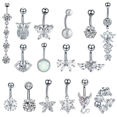 2024 1PC Steel Sexy Belly Button Rings Navel Piercing Omblig