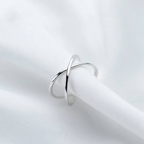 New Simple Cross Personality Sterling Silver Jewelry