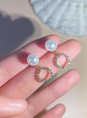 2023 New Arrival Korean Simple Circular Geometric Crystal