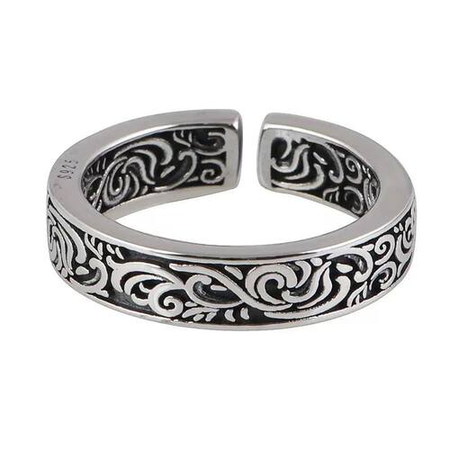 Sterling Silver Ring Vintage luxury High Quality For Men