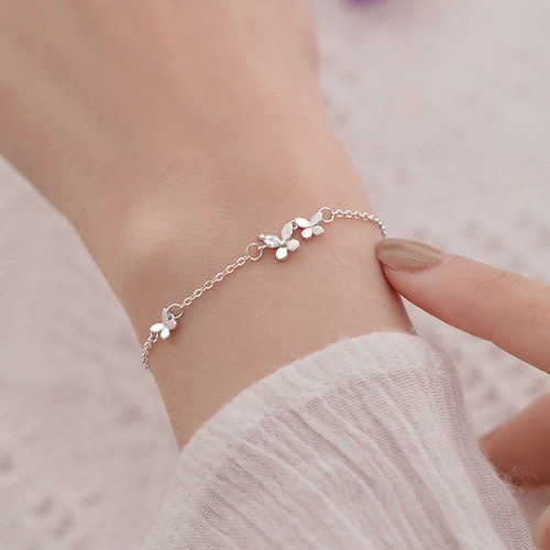 2023 New 925 Sterling Silver Diamond-Studded Butterfly