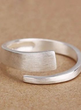 Fashion 925 Sterling Silver Large Rings For Women Girls