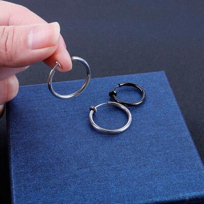 1Pc Stealth Clip Earrings Hook without Piercing Fashion