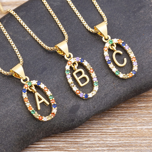 New Hot Sale Colorful 26 Letters A - Z Initial M S C K