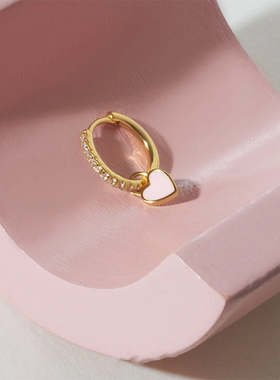 Earrings 2023 Trend Pendientes Plata Color Enamel Hoop