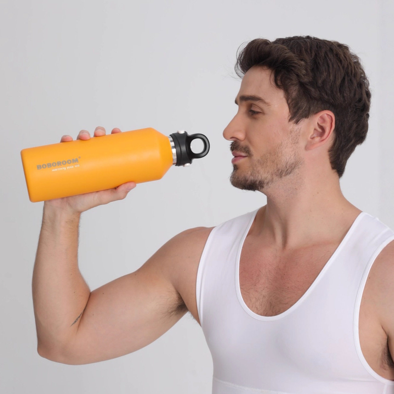 1000ML男款保冷保温杯容量大号保冰霸杯子夏天户外家用运动水杯