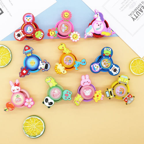 韩国植物精油手环手表啪啪圈儿童旋转陀螺植物精油闪光型幼儿手环