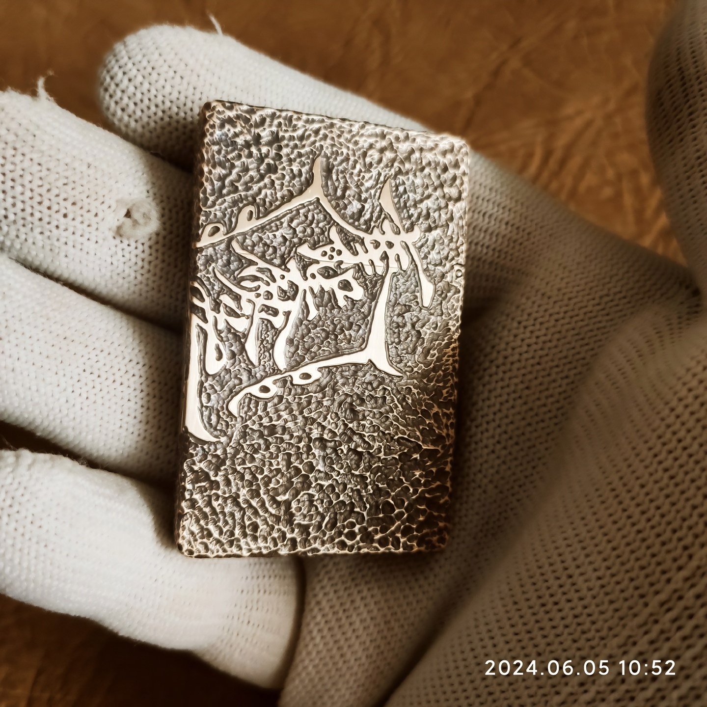 手工浮雕护身符小盔甲爷们创品