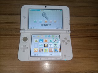 任天堂老大3ds游戏机掌机装满游戏