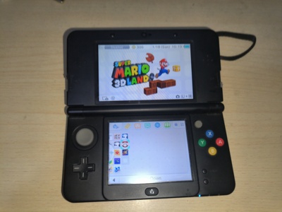 新小三new 3ds掌上游戏机美版黑色