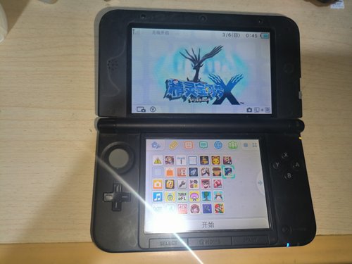 老大三3dsll掌上游戏机日版成色一般外壳划痕多