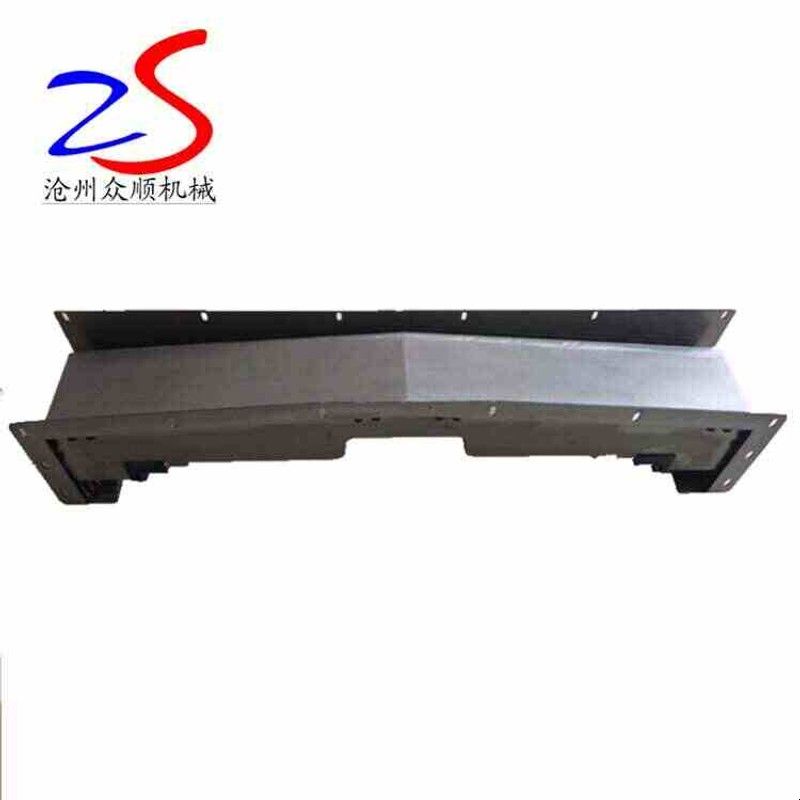 钢板防护罩导轨伸缩护板沈阳加工中心CNC/VMC850/1060台风琴护罩图片