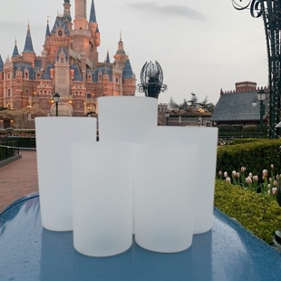 6.5cm7cm7.5cm硅胶保温杯套杯垫吸管杯防摔学生杯子水壶透明耐磨