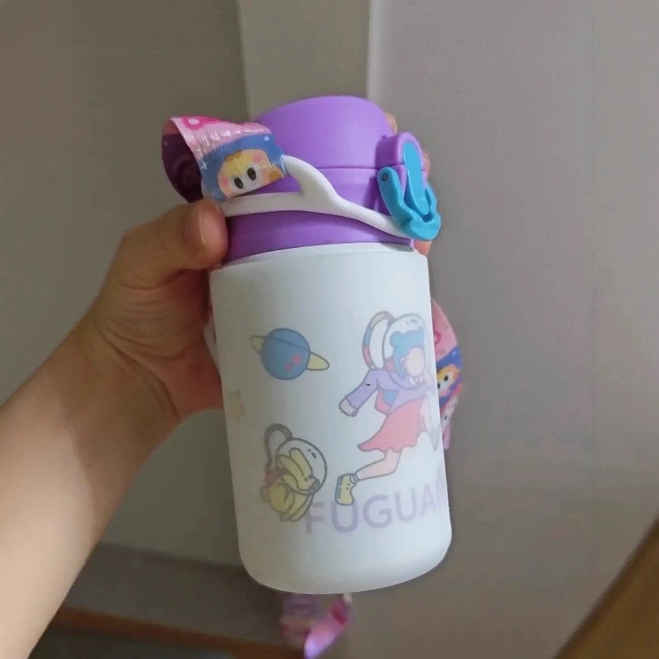 7cm硅胶杯套富光300ml保温杯垫吸管杯子学生儿童防摔保护杯底套