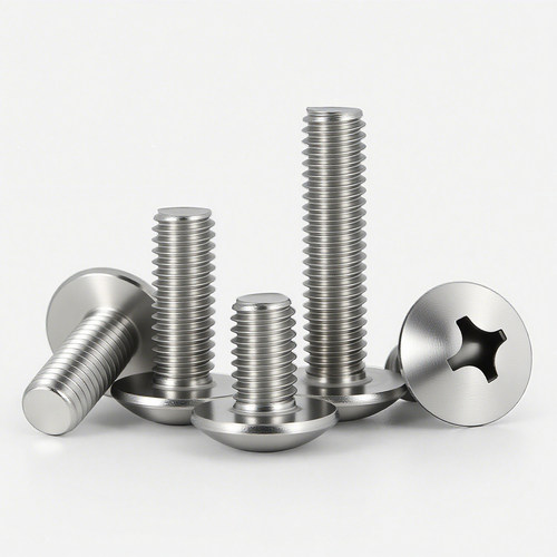 十字大扁头304不锈钢机螺钉