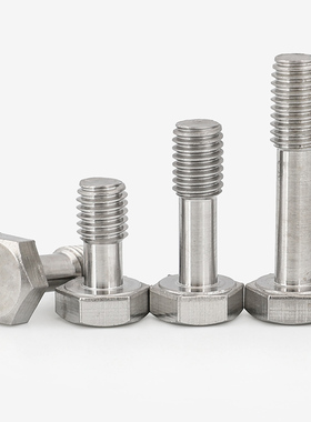 304不锈钢外六角松不脱螺丝GB838防松脱螺钉螺栓M3M4M5M6M8M10GH