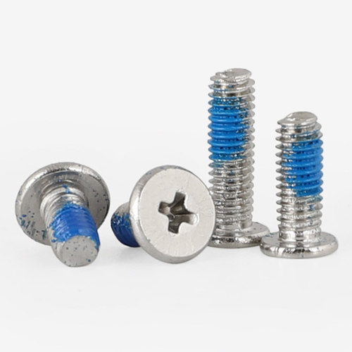 304不锈钢扁平头十字点胶机螺钉