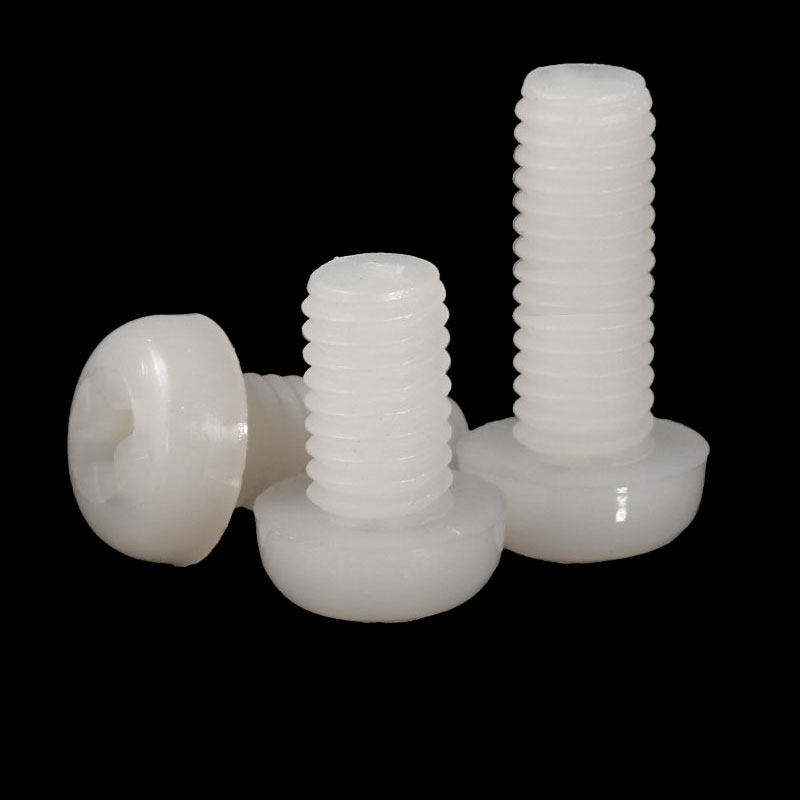 尼龙圆头/盘头十字塑胶绝缘螺丝