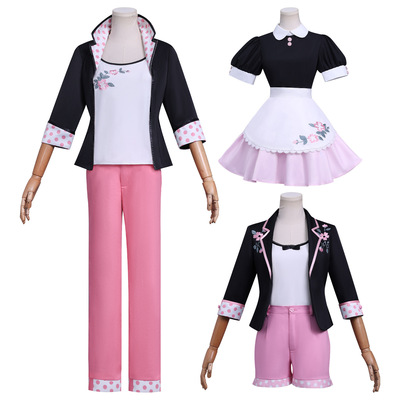 瓢虫雷迪cos奇迹少女第六季玛丽娜粉色短裤cos服瓢虫雷迪长裤cos