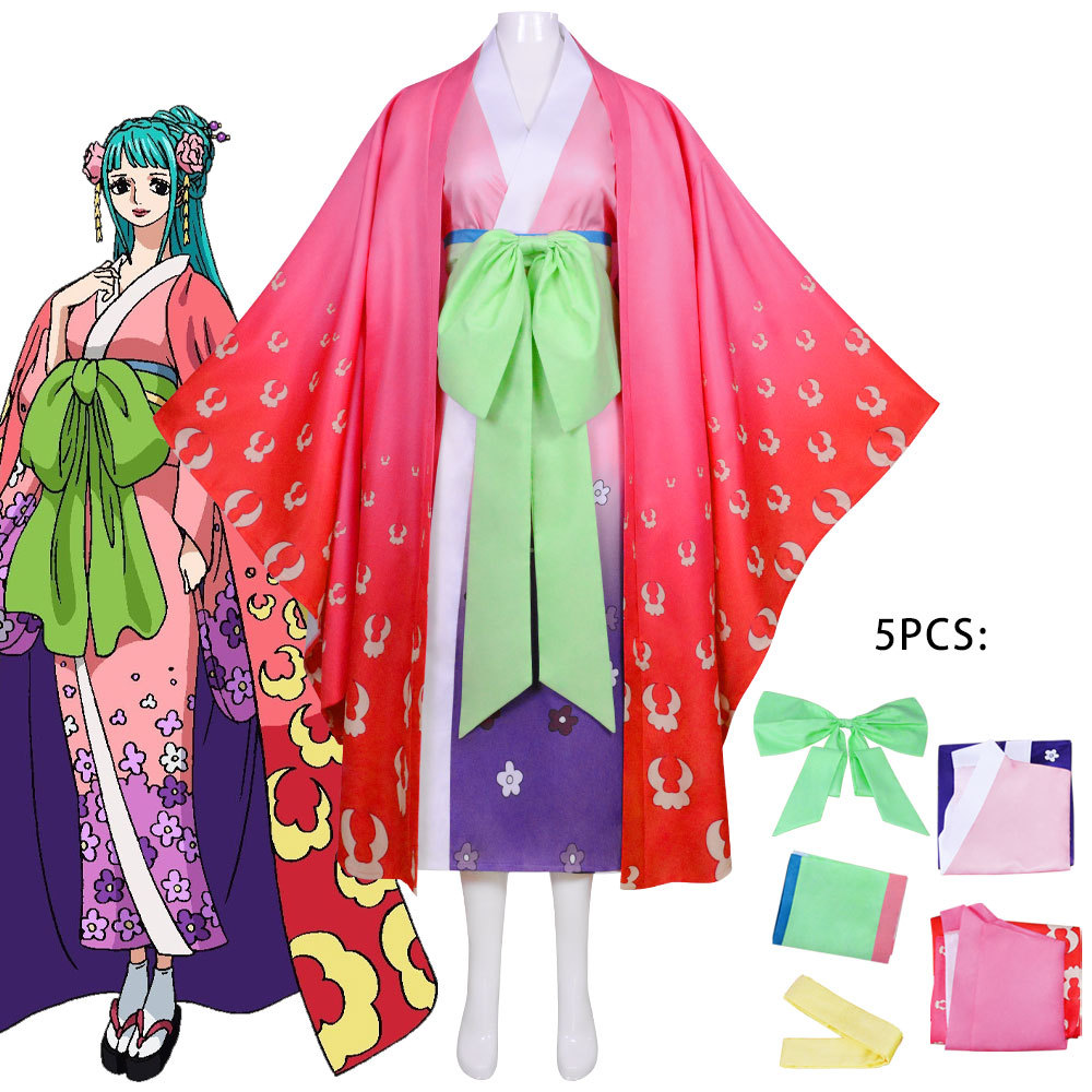 动漫海贼王和之国光月日和cos服动漫和服日式cosplay服装现货