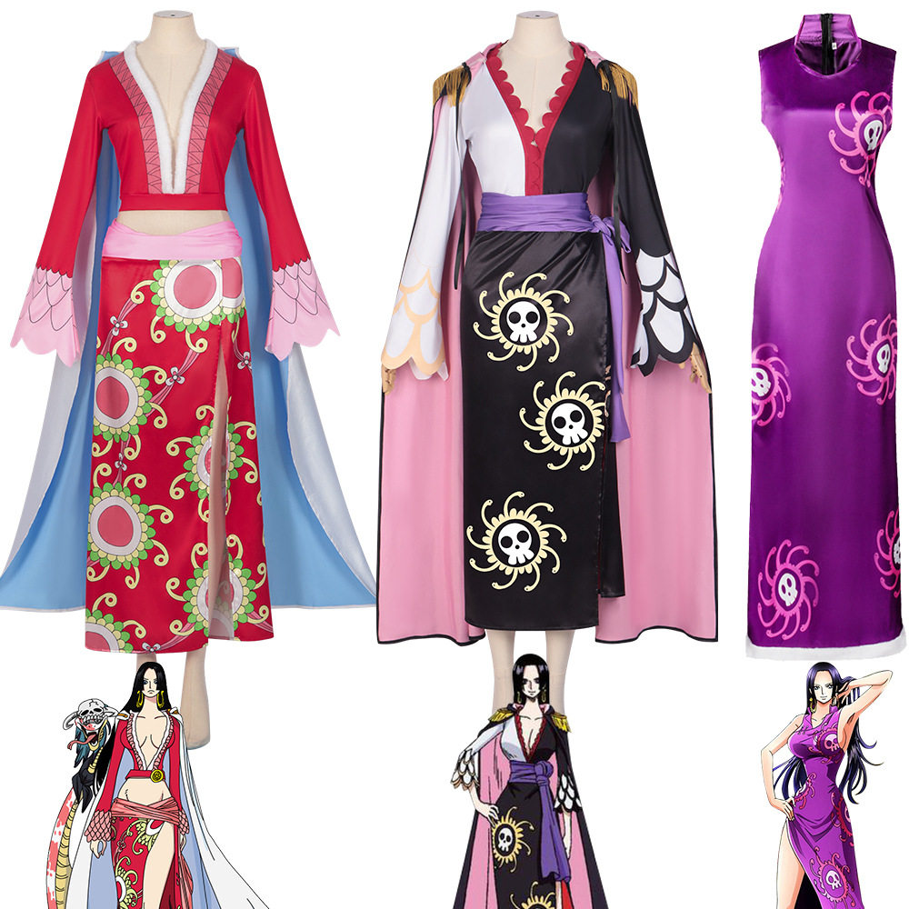 女帝蛇姬汉库克cos服漫展表演出onepiece海贼王cosplay服