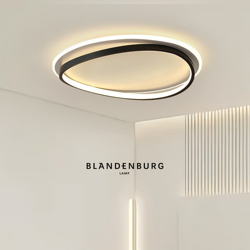 卧室吸顶灯简约现代网红ins风创意个性艺术设计感灯主卧灯具大全