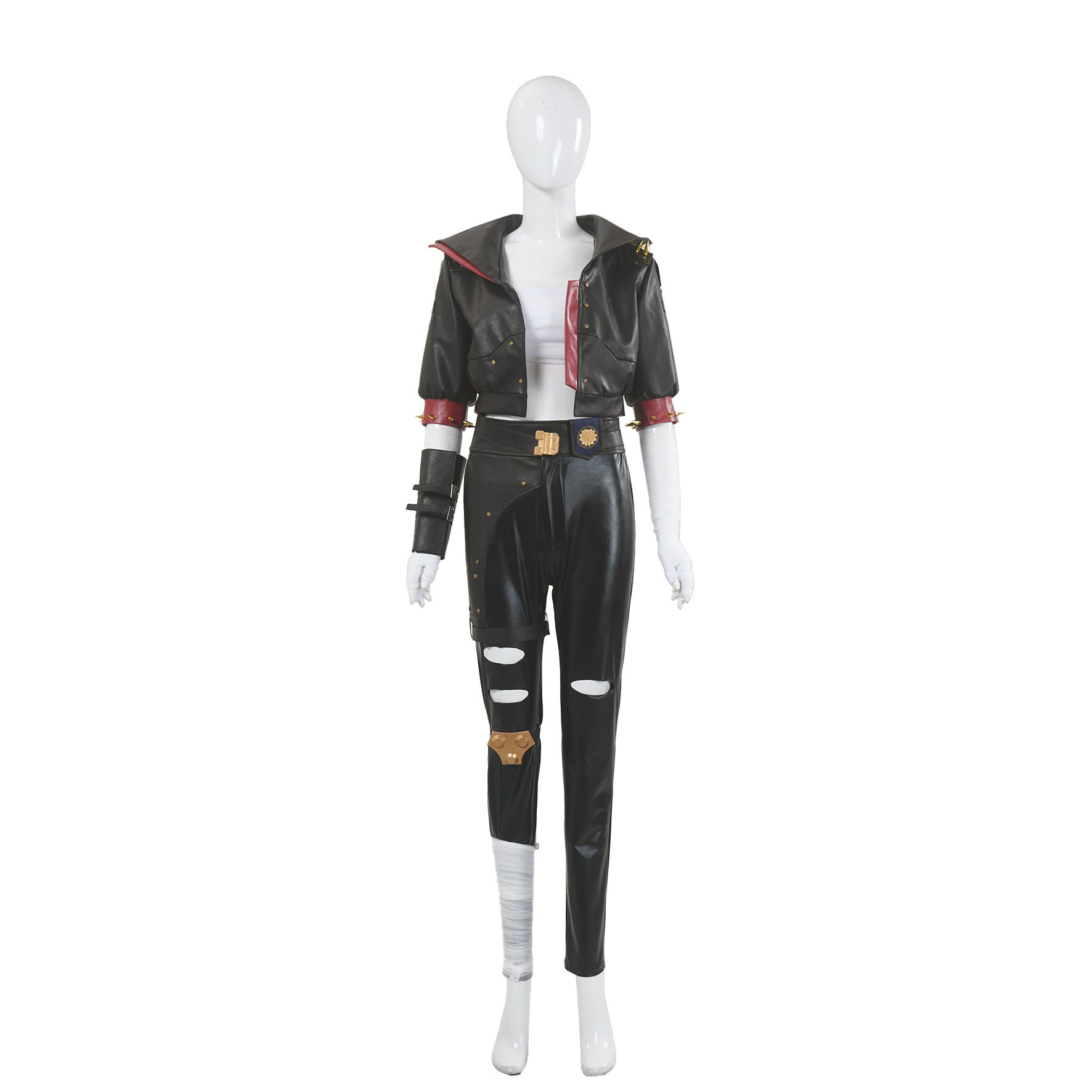 英雄联盟：双城之战2cos服皮城执法官蔚游戏角色表演服cosplay