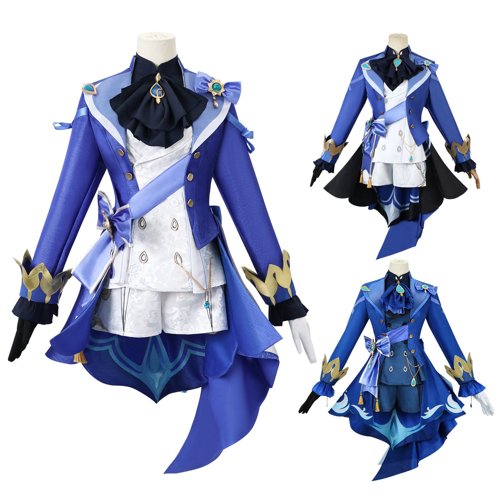 原神cos服水神芙卡洛斯枫丹芙宁娜cosplay服装二次元动漫