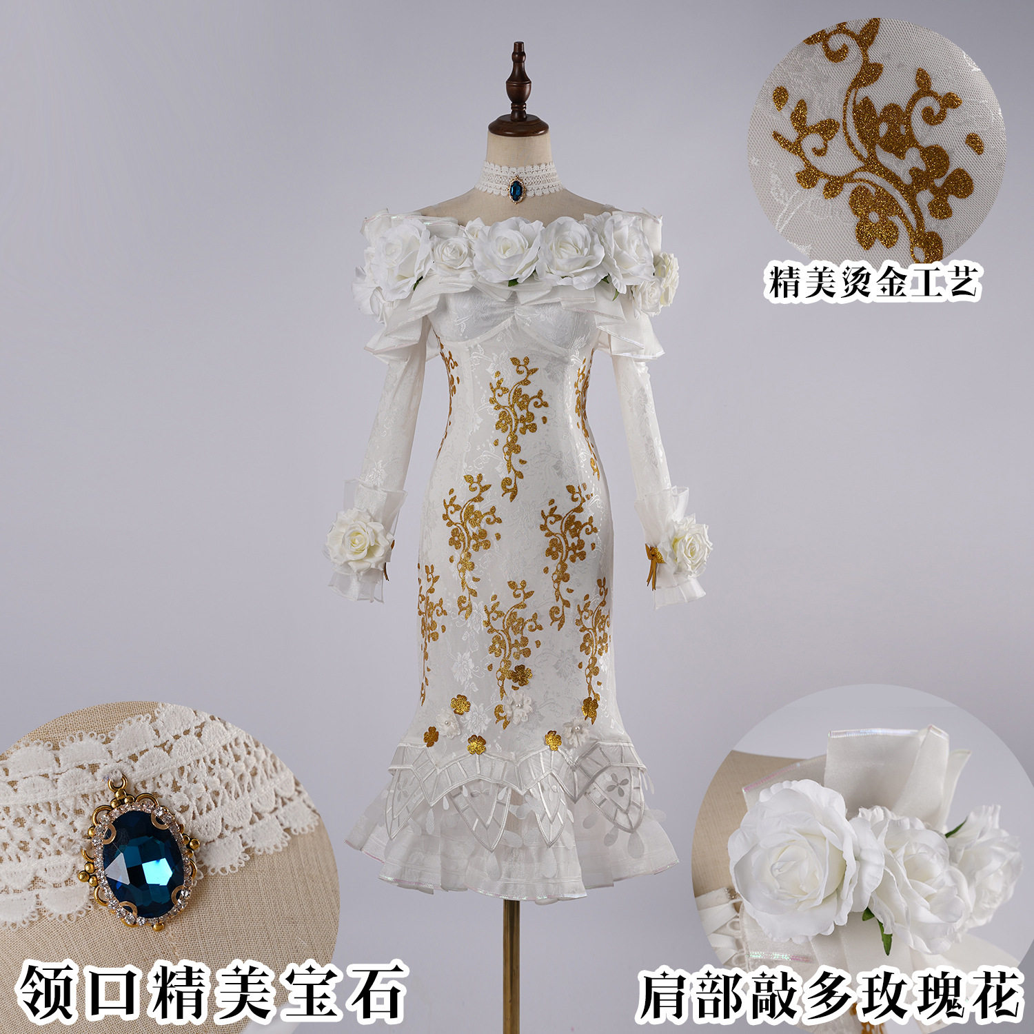 第五人格cos服调香师今夜不再cosplay女装动漫二次元服装时装cos