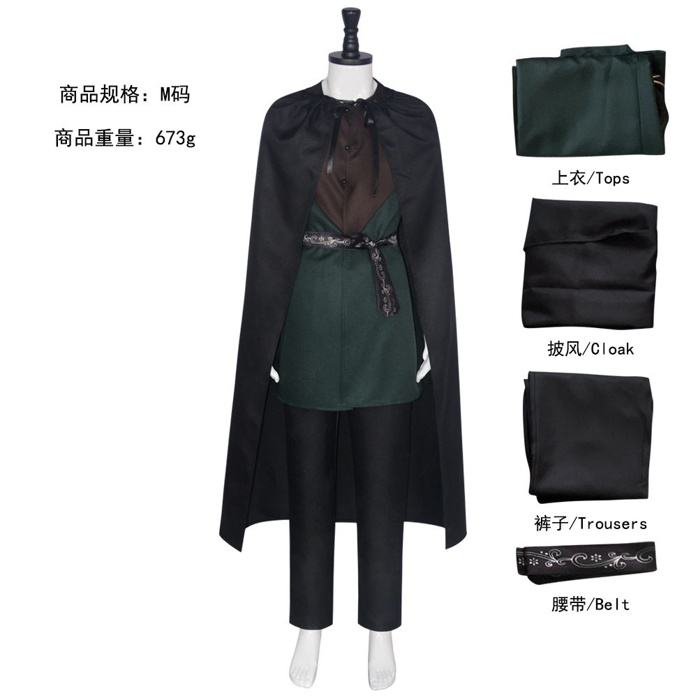 万圣节cos服魔戒精灵王电影指环王cosplay角色扮演现货