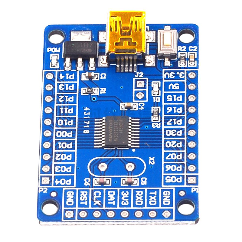 N76E003AT20开发板 系统板 核心板 Nu-Link N76E003开发板 散件