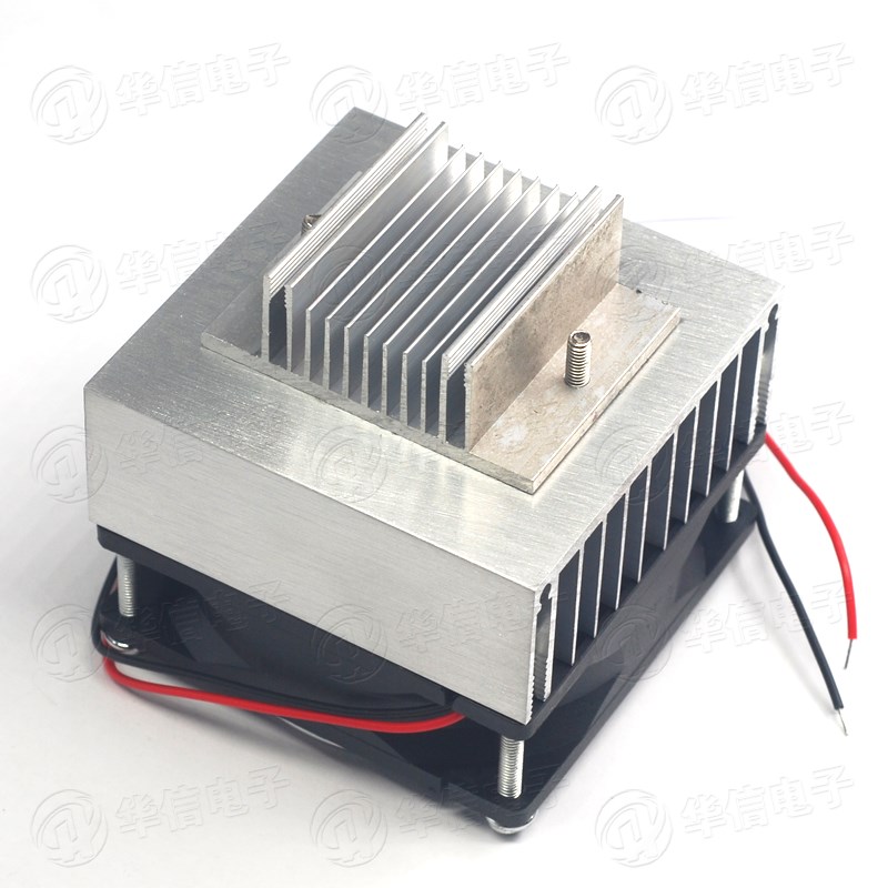 XH-X191 制冷片专用散热器TEC半导体专用冷却装置8CM散热导冷